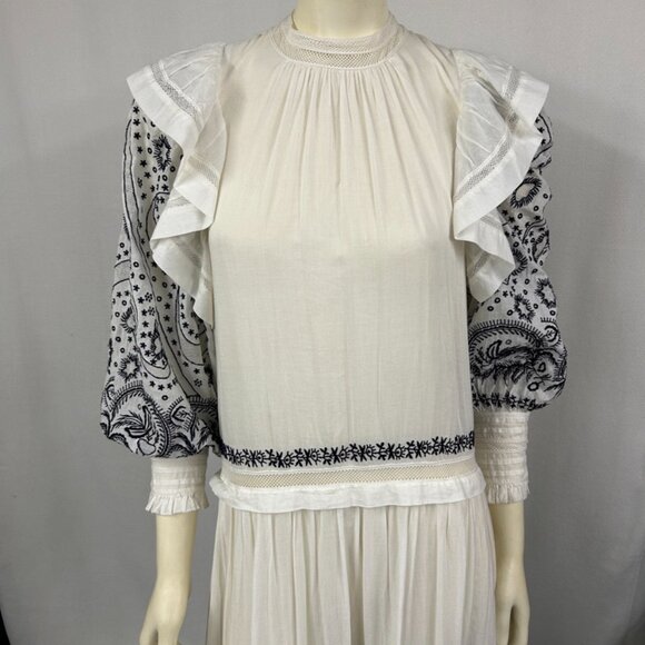 Ulla Johnson midi dress, size 4 - Picture 2 of 11